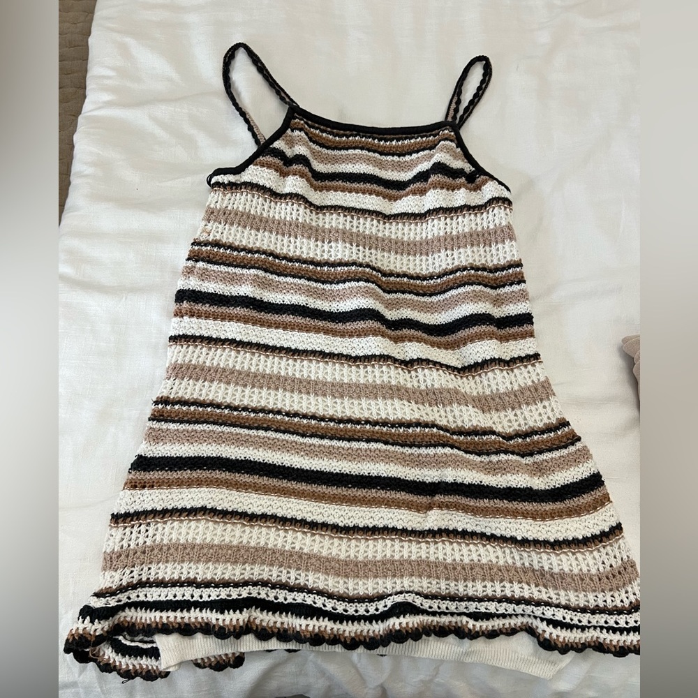 american eagle crochet summer dress